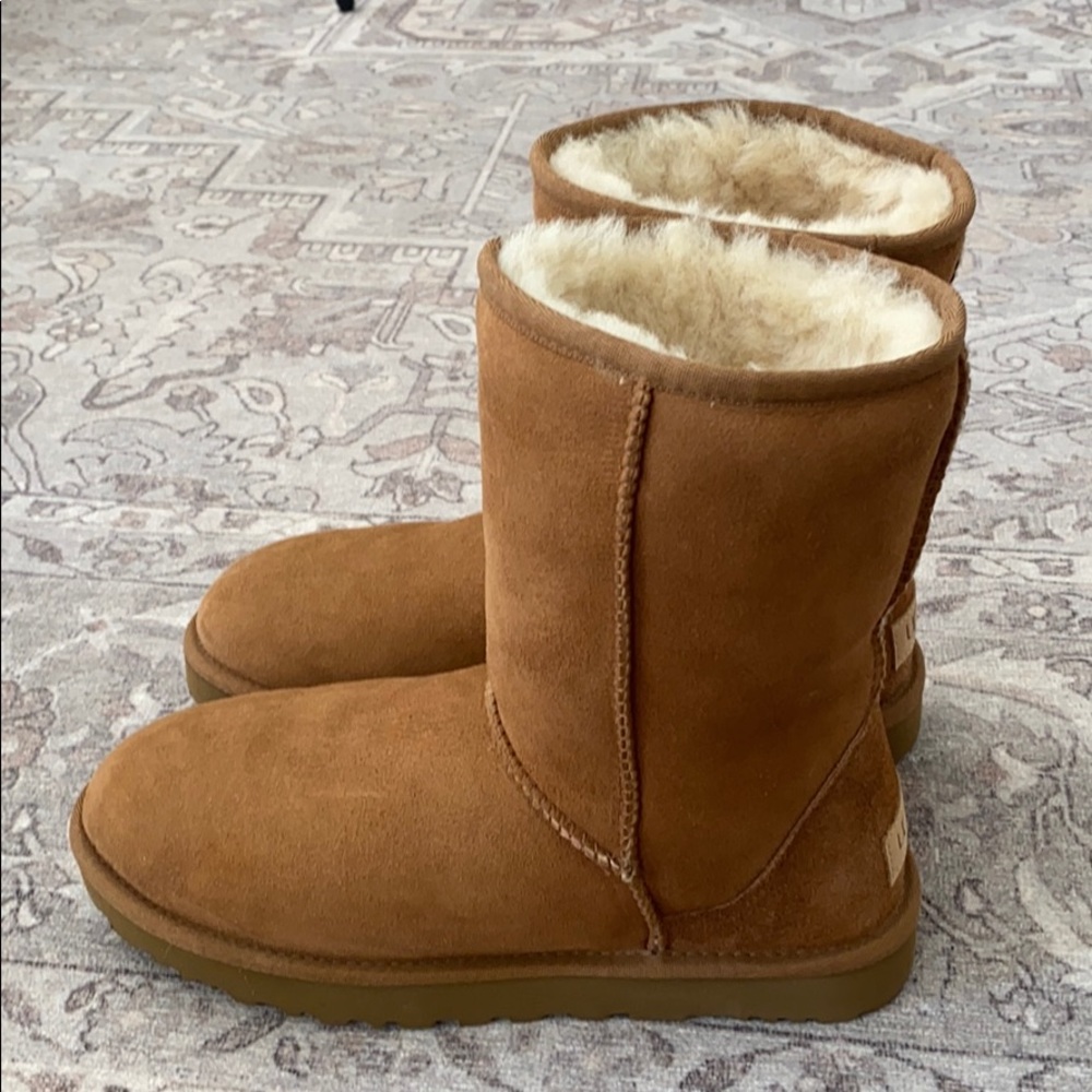 NEW Classic Ugg Short Chesnut Boot Sz 8